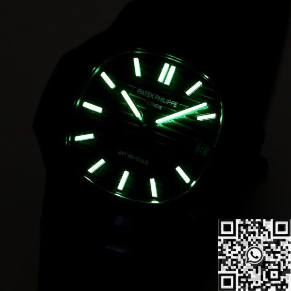 Nautilus Gradient Black Ceramic AET Custom Patek Philippe