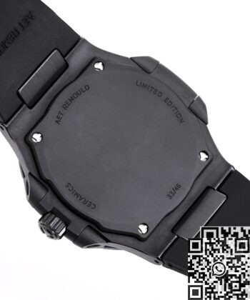 Patek Philippe White Dial AET Custom Nautilus Gradient Black