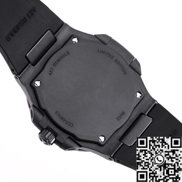 Patek Philippe White Dial AET Custom Nautilus Gradient Black