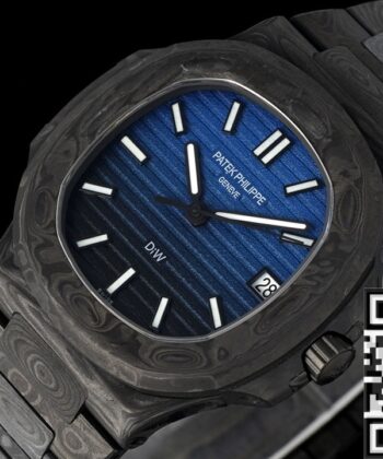 Nautilus Gradient Blue Watch DIW Custom Patek Philippe