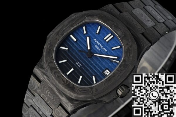 Nautilus Gradient Blue Watch DIW Custom Patek Philippe