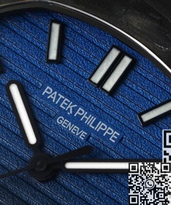 Nautilus Gradient Blue Watch DIW Custom Patek Philippe