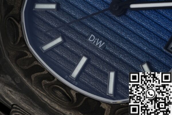 Nautilus Gradient Blue Watch DIW Custom Patek Philippe