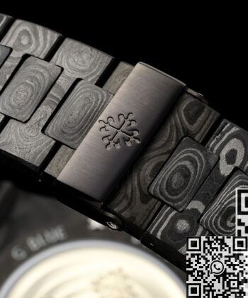 Nautilus Gradient Blue Watch DIW Custom Patek Philippe
