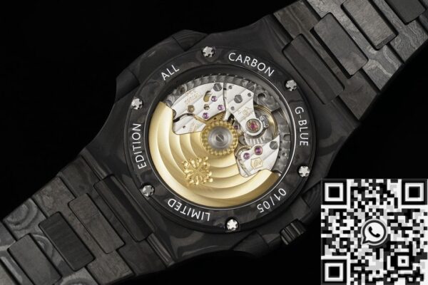 Nautilus Gradient Blue Watch DIW Custom Patek Philippe