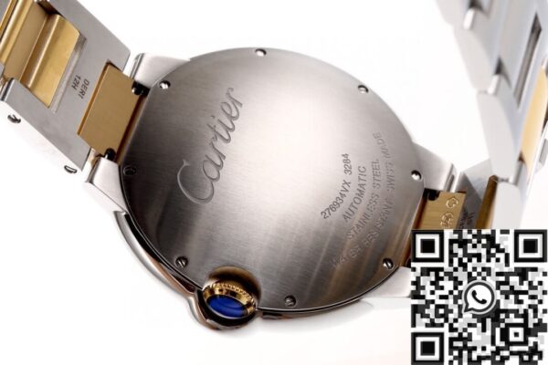 Cartier Watch Ballon Bleu Ladies W2BB0031 Silver Dial Size 42mm