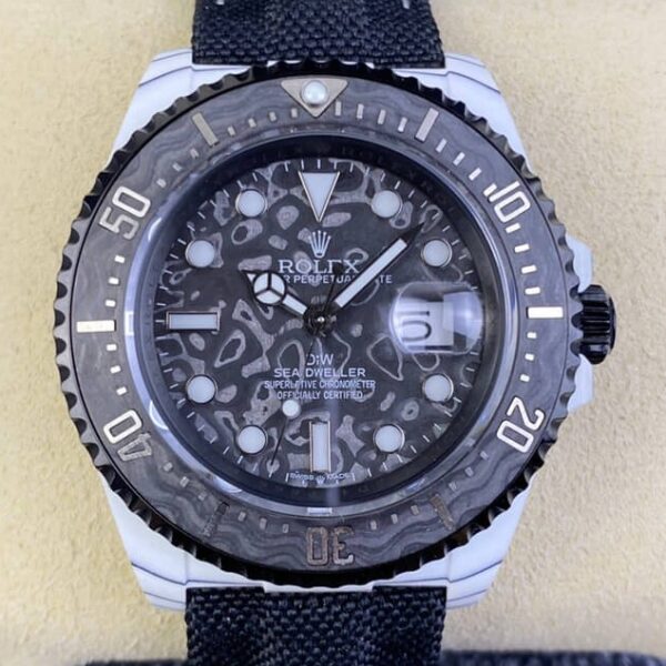 Custom Sea-Dweller Watch DIW Rolex Carbon Fiber Case