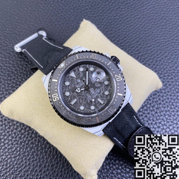 Custom Sea-Dweller Watch DIW Rolex Carbon Fiber Case
