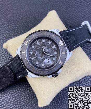 Custom Sea-Dweller Watch DIW Rolex Carbon Fiber Case
