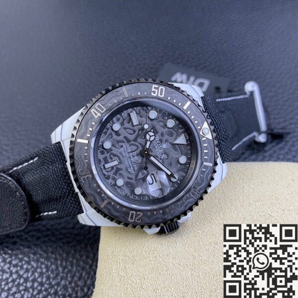 Custom Sea-Dweller Watch DIW Rolex Carbon Fiber Case