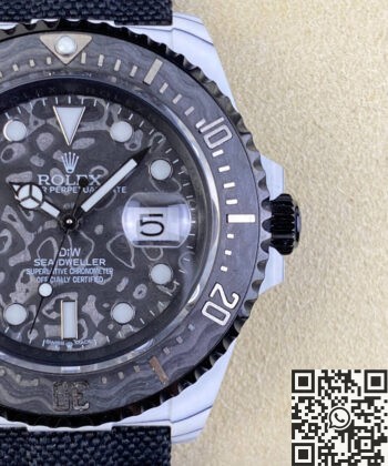 Custom Sea-Dweller Watch DIW Rolex Carbon Fiber Case