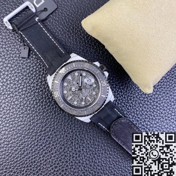 Custom Sea-Dweller Watch DIW Rolex Carbon Fiber Case
