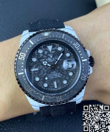 Custom Sea-Dweller Watch DIW Rolex Carbon Fiber Case