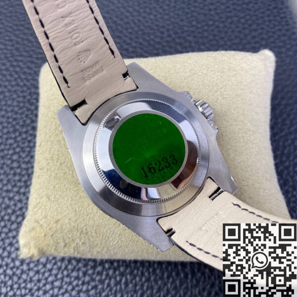 IPK Custom Rolex Submariner Rainbow Diamond Bezel Black 40