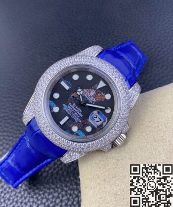 Rolex Submariner Cost IPK Custom Diamond Set Koi 40 Watch