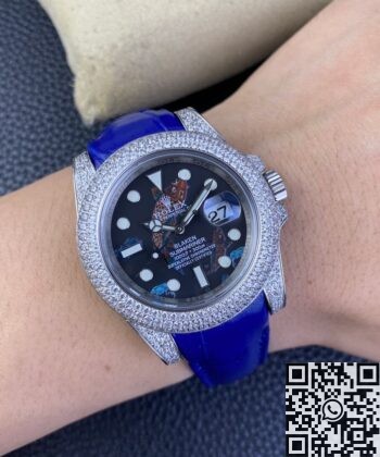 Rolex Submariner Cost IPK Custom Diamond Set Koi 40 Watch