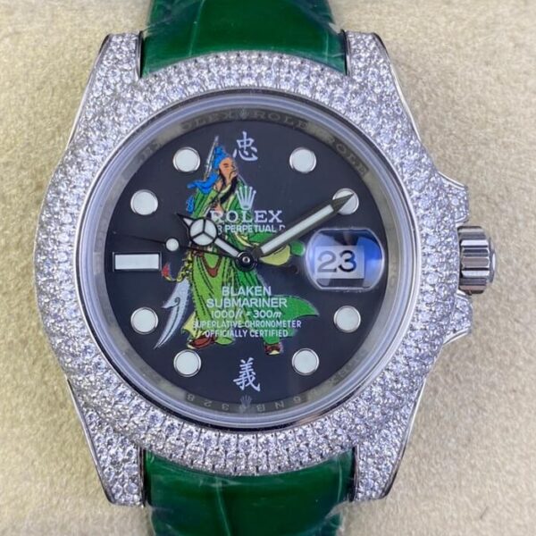 Rolex Submariner Vintage​ IPK Custom Diamond Set Chinese