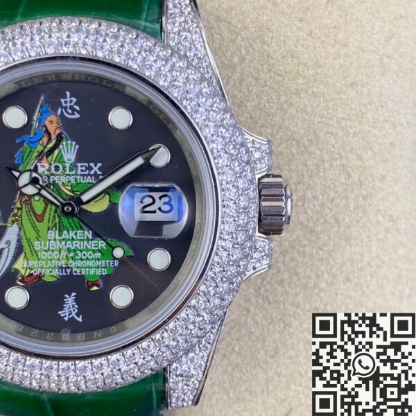 Rolex Submariner Vintage​ IPK Custom Diamond Set Chinese