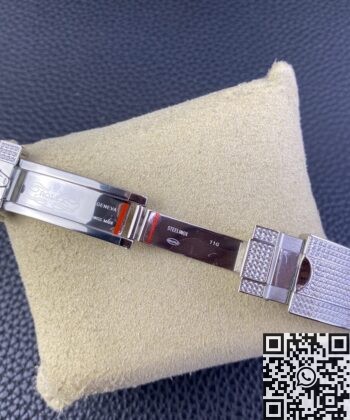 Rolex Submariner Strap IPK Custom Diamond Set Green 40 Watch