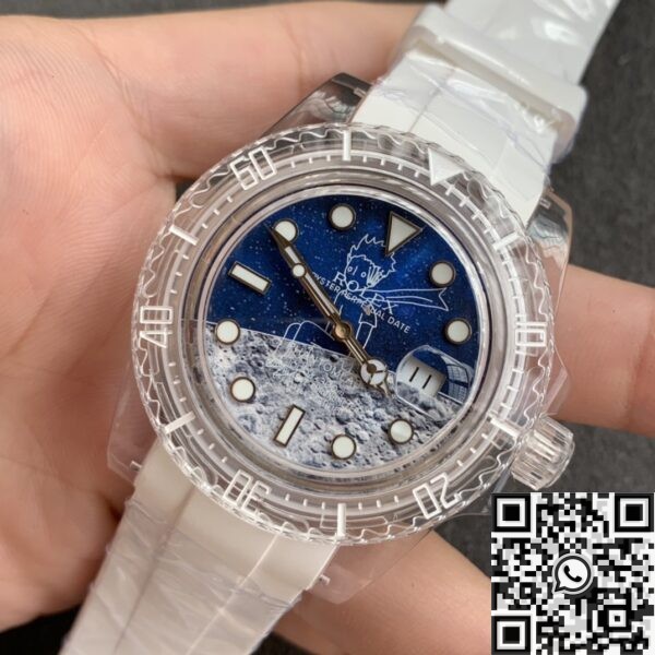 Rolex Submariner 2024​ CN Custom Acrylic Clear Lunar Starry