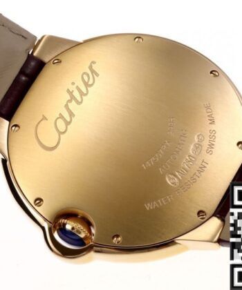 Cartier Ballon Bleu Chronograph W6900551 Silver Dial Size 42mm