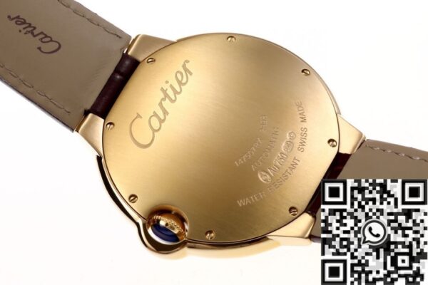 Cartier Ballon Bleu Chronograph W6900551 Silver Dial Size 42mm