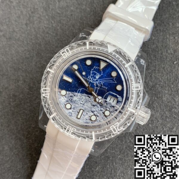 Rolex Submariner 2024​ CN Custom Acrylic Clear Lunar Starry