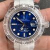 CN Custom Rolex Acrylic Clear Submariner Blue Star Dial 40mm