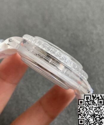 Acrylic Clear Submariner CN Custom Rolex Color Scale 40mm
