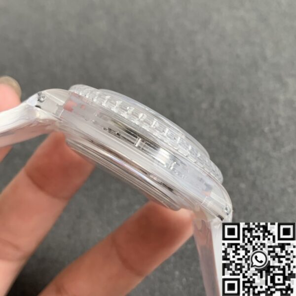Acrylic Clear Rolex CN Custom Submariner Color Full Diamond 40