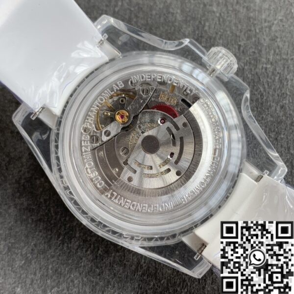 Acrylic Clear Rolex CN Custom Submariner Color Full Diamond 40