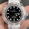 Rolex Submariner Black Dial CN Custom Acrylic Clear Size 40mm