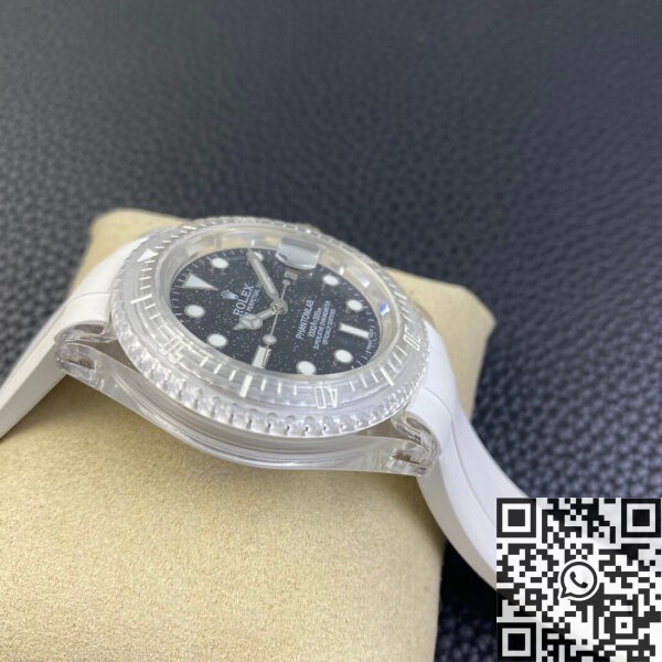 Submariner Black Star Dial CN Custom Acrylic Clear Rolex 40mm