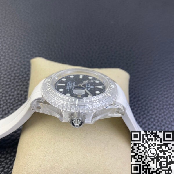 Submariner Black Star Dial CN Custom Acrylic Clear Rolex 40mm