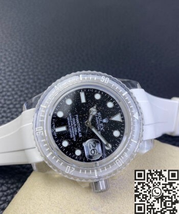 Submariner Black Star Dial CN Custom Acrylic Clear Rolex 40mm
