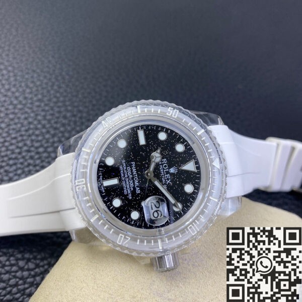Submariner Black Star Dial CN Custom Acrylic Clear Rolex 40mm