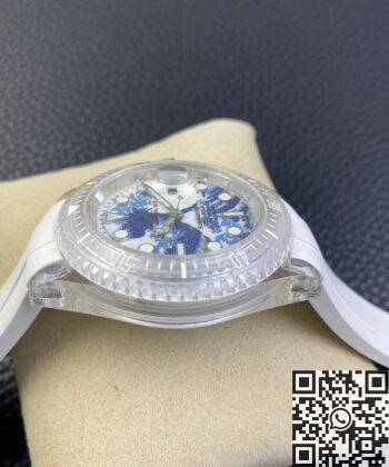 Submariner Kanagawa Surf Disk CN Custom Acrylic Clear Rolex 41