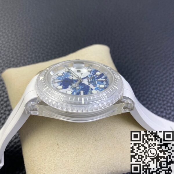 Submariner Kanagawa Surf Disk CN Custom Acrylic Clear Rolex 41