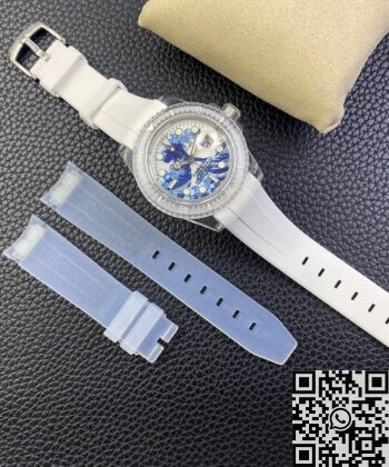 Submariner Kanagawa Surf Disk CN Custom Acrylic Clear Rolex 41