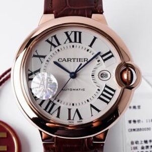 Cartier Ballon Bleu White Dial​ WGBB0017 Silver 42mm AF Factory