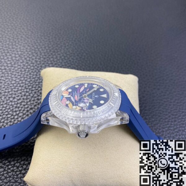 Acrylic Transparent Rolex Submariner CN Custom Size 40mm