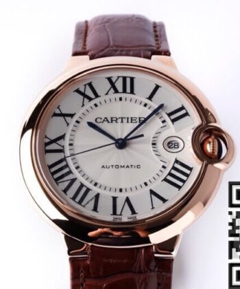 Cartier Ballon Bleu White Dial​ WGBB0017 Silver 42mm AF Factory