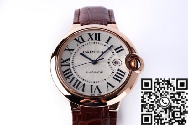Cartier Ballon Bleu White Dial​ WGBB0017 Silver 42mm AF Factory