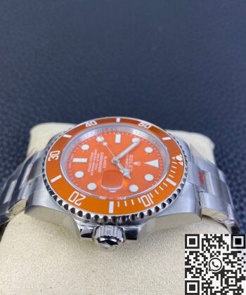 Submariner Orange Dial SW Custom Rolex 116610LN Size 40mm