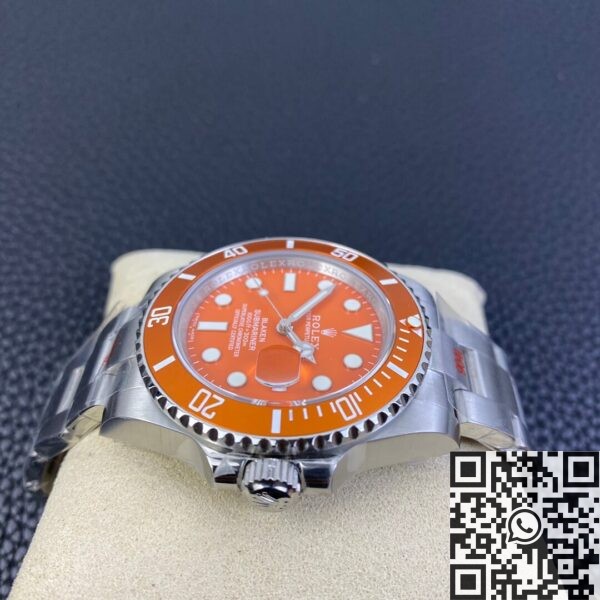 Submariner Orange Dial SW Custom Rolex 116610LN Size 40mm