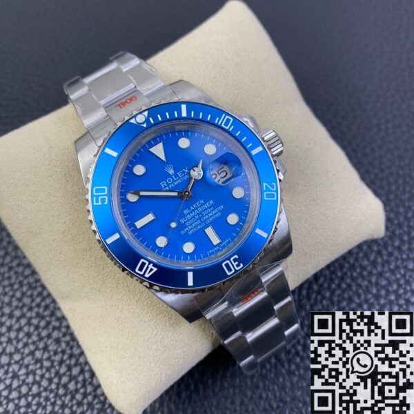 Submariner 116610LN Blue Dial SW Custom Rolex Size 40mm