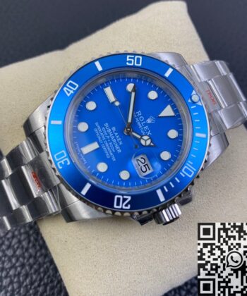 Submariner 116610LN Blue Dial SW Custom Rolex Size 40mm