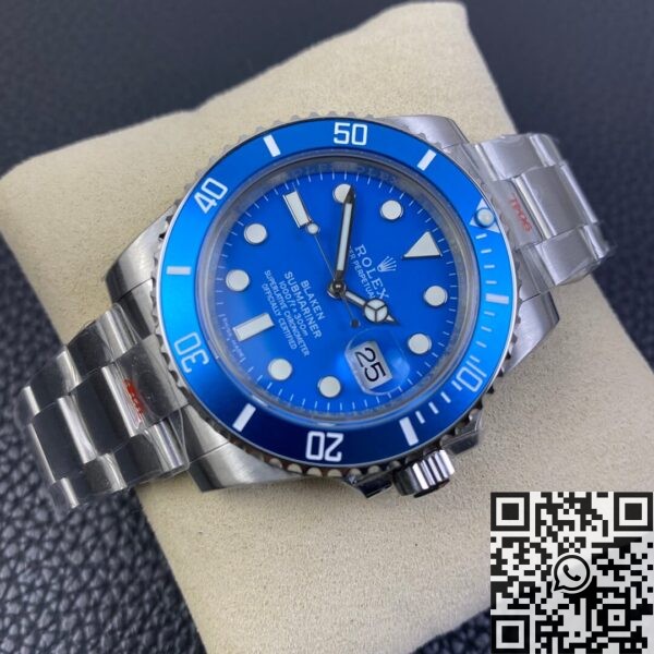 Submariner 116610LN Blue Dial SW Custom Rolex Size 40mm