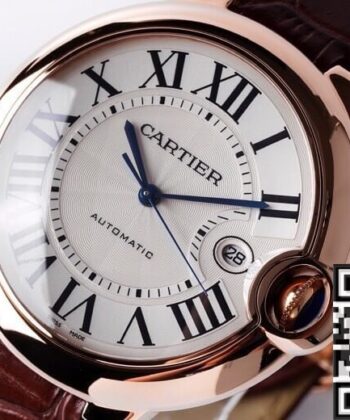 Cartier Ballon Bleu White Dial​ WGBB0017 Silver 42mm AF Factory
