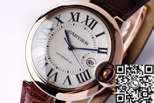 Cartier Ballon Bleu White Dial​ WGBB0017 Silver 42mm AF Factory